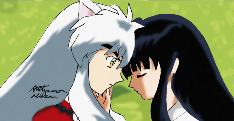 aww inuyasha nd kikyo