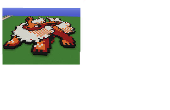 Flareon pixel art