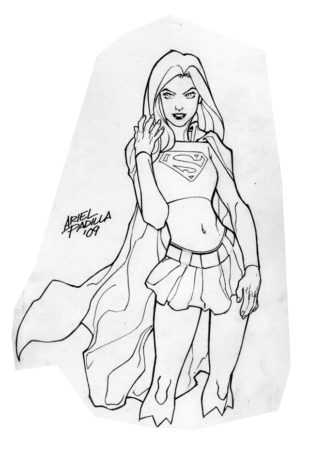 Supergirl Sketch