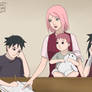 Sakura and the kids