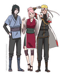 Team 7 Boruto Era redesign