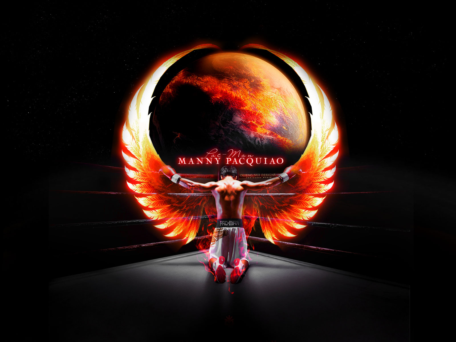 Manny Pacquiao Wallpaper by olieng on DeviantArt Manny Pacquiao Wallpaper by olieng on DeviantArt
