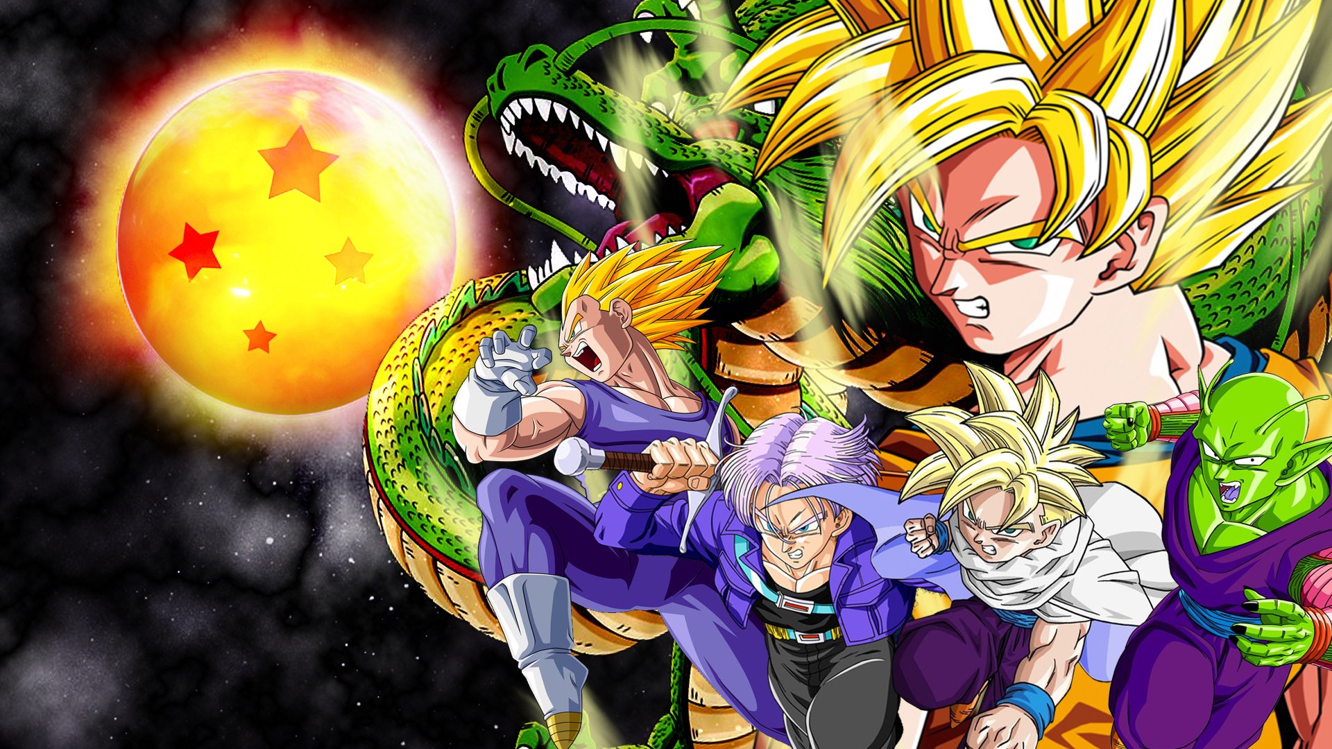 Dragon Ball Characters Mix Wallpaper by DBZWallpapers on DeviantArt