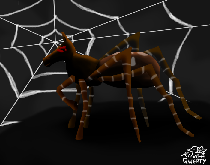 Spiderhorse by KingaQwerty on DeviantArt