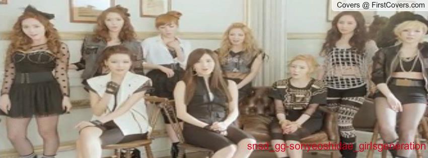 snsd   all my love is for you Facebook cover 2