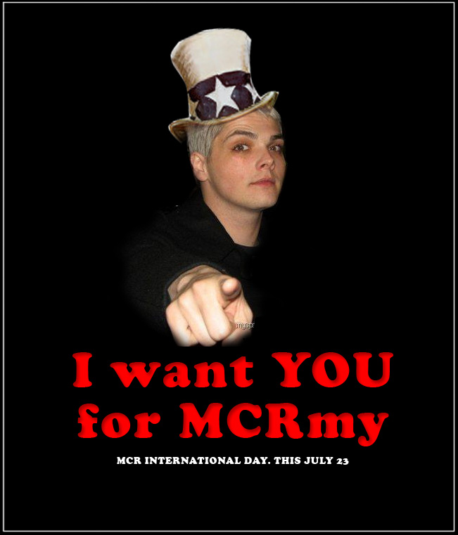 I want you for MCRmy