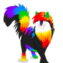 RainbowDawn kitty!