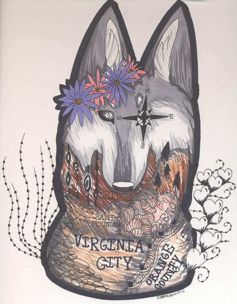 map wolf by xRainbowDawnx on DeviantArt