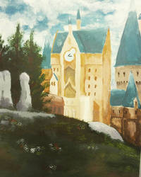 Hogwarts Painting