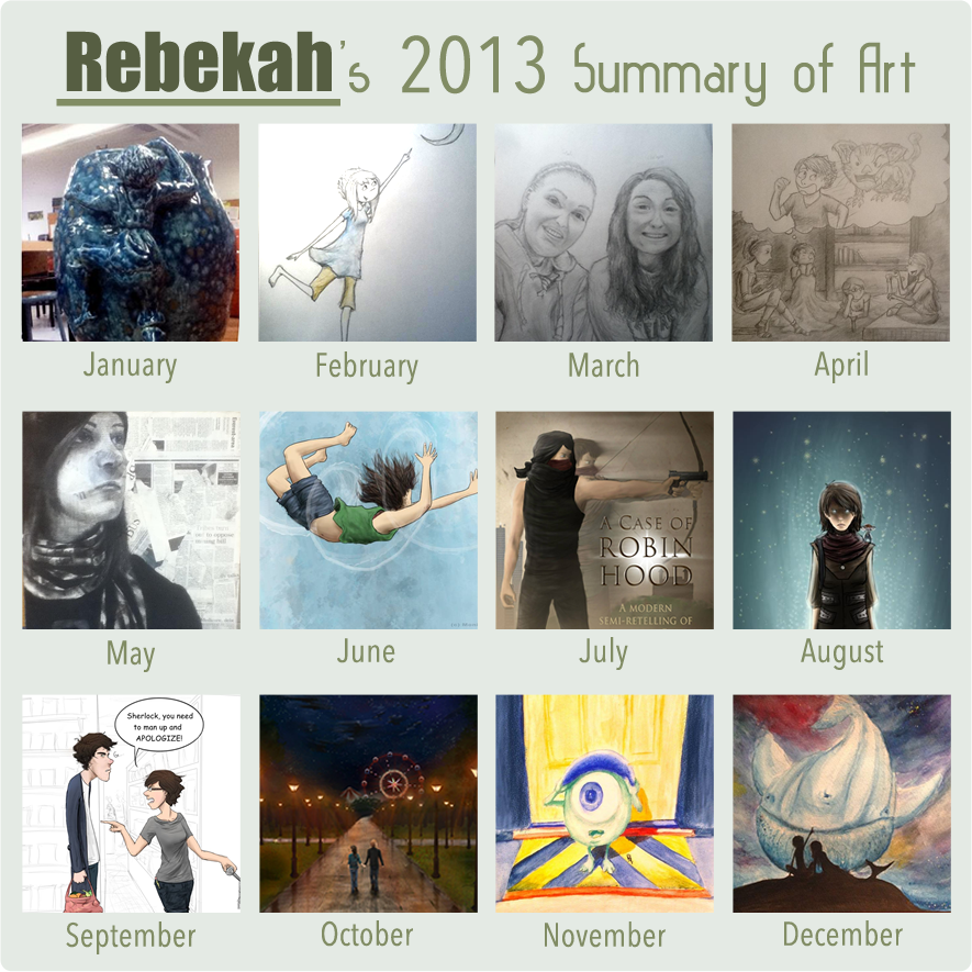 My 2013 Art Summary