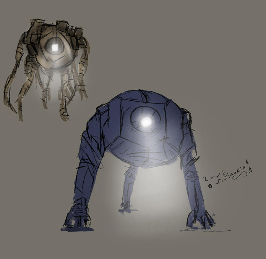 Alien Machine by MrRunningMan on DeviantArt