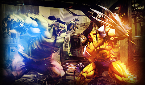 Hulk Vs Wolverine