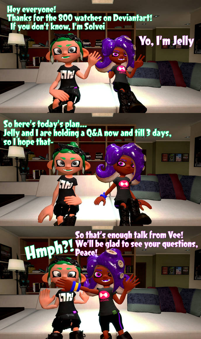 QnA Announcement with Solvei and Jelly by DatDreamster on DeviantArt