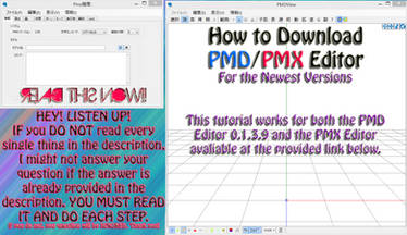 How to DOWNLOAD PMD/PMX Editor