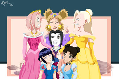 Naruto: Disney Princesses