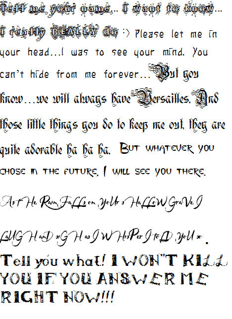Sociapath Lettering Letter from a psychopath by Haruka16 on DeviantArt