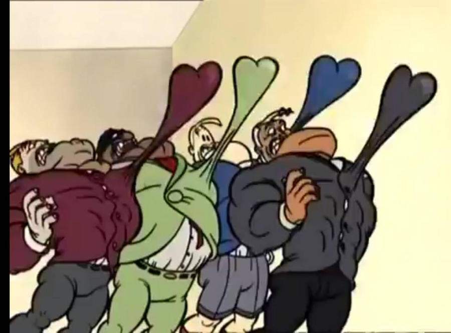 Slab Ripping Friends The Ripping' Friends Heartbeat by HeARTbeatcartoon on DeviantArt