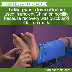 Facts - tickle torture