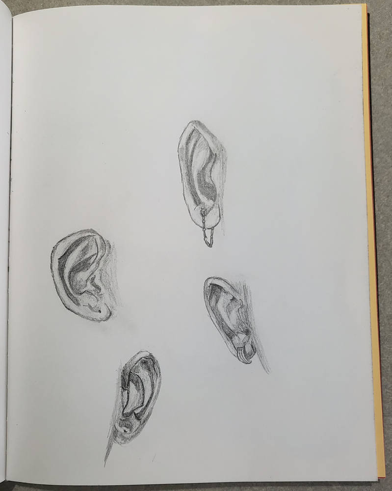 Ear Study by Meember on DeviantArt