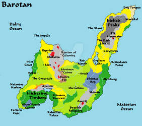 The continent of Barotan (Totheia)