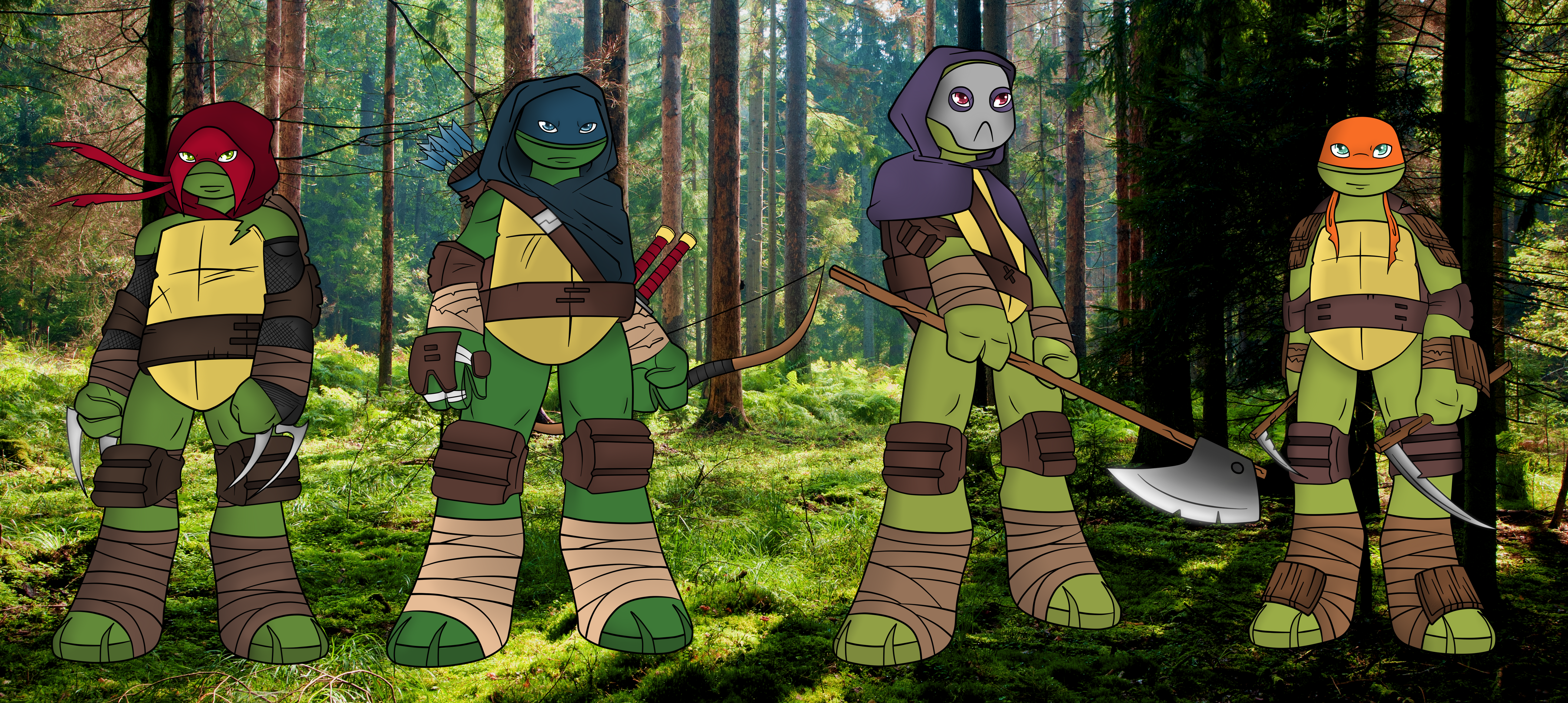 Tmnt 12 Into The Woods By Mutant Girl013 On Deviantart Tmnt 12 Into The Woods By Mutant Girl013 On Deviantart