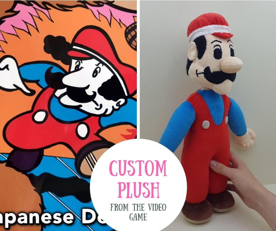 Custom plush from drawing by AnnushkaToys on DeviantArt