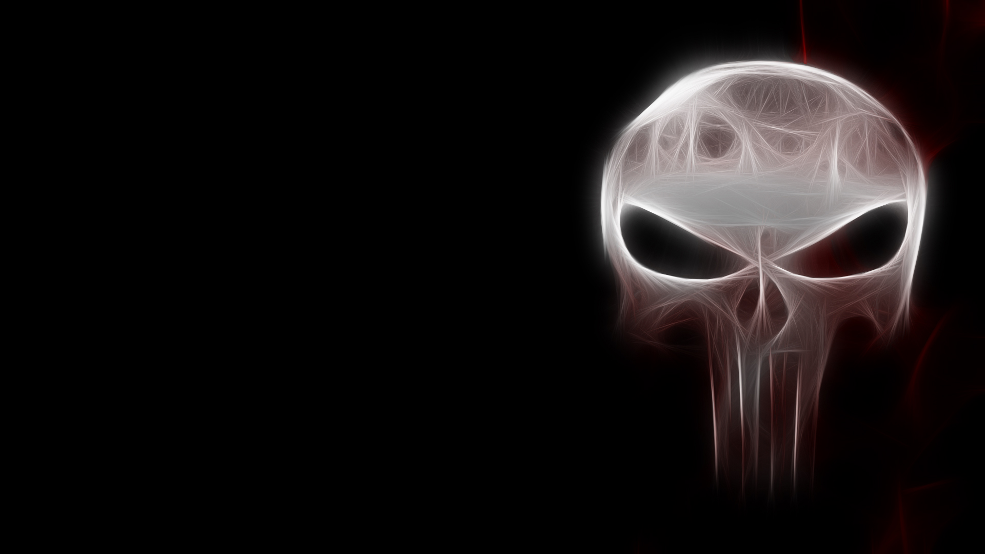 Premium AI Image  The skull of the punisher wallpapers