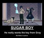 Fairy Tail~~Demotival~~What Sugar Boy wants XD by 0Eka0