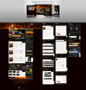 Imperium Gamers Presentation Webdesign By Kqub