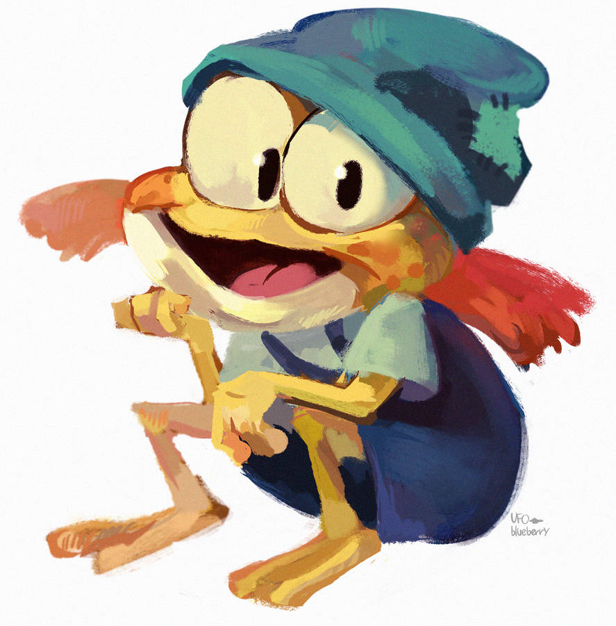 Yellow Frog by NYA-KBA666 on DeviantArt