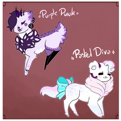 [SASH OTA][RIGHT OPEN] - Pastel punk -