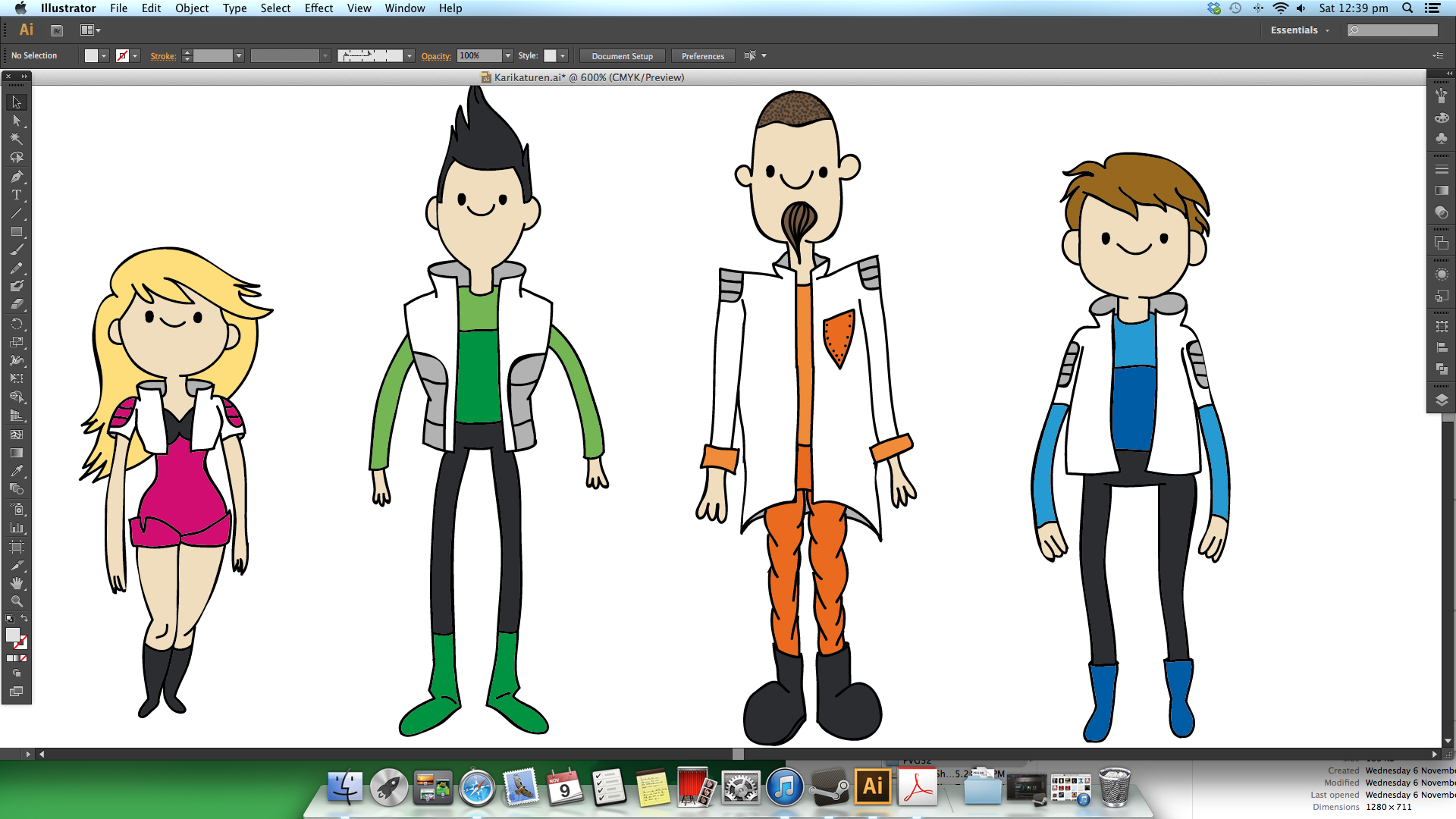 The 4 characters by Mikenna on DeviantArt