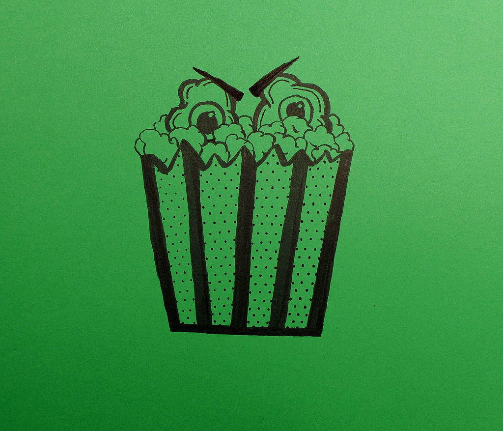 Popcorn Inktober Inktober - Popcorn by ReloadUI on DeviantArt