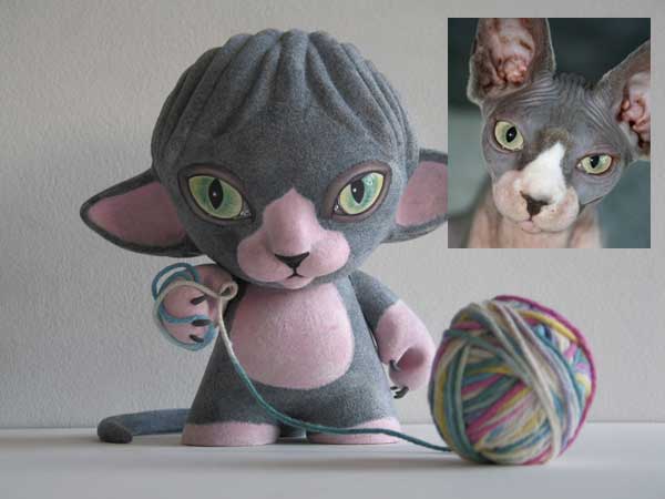 Kitty munny by ultramarineblu