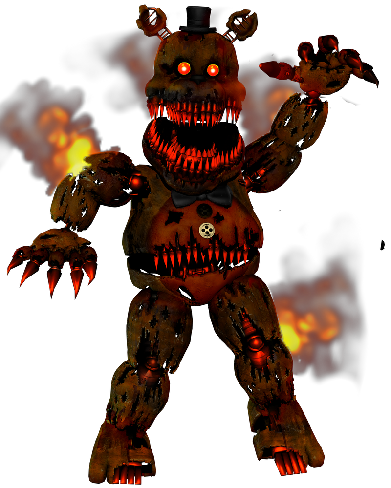 Fixed Withered Foxy (EDIT) by b0iman69 on DeviantArt