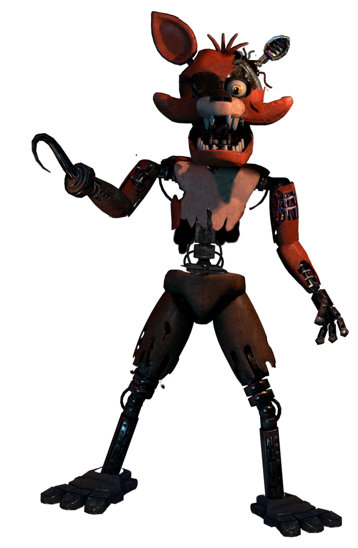 Fnaf 2 Extras: Withered Foxy by WFreddyProductions on DeviantArt