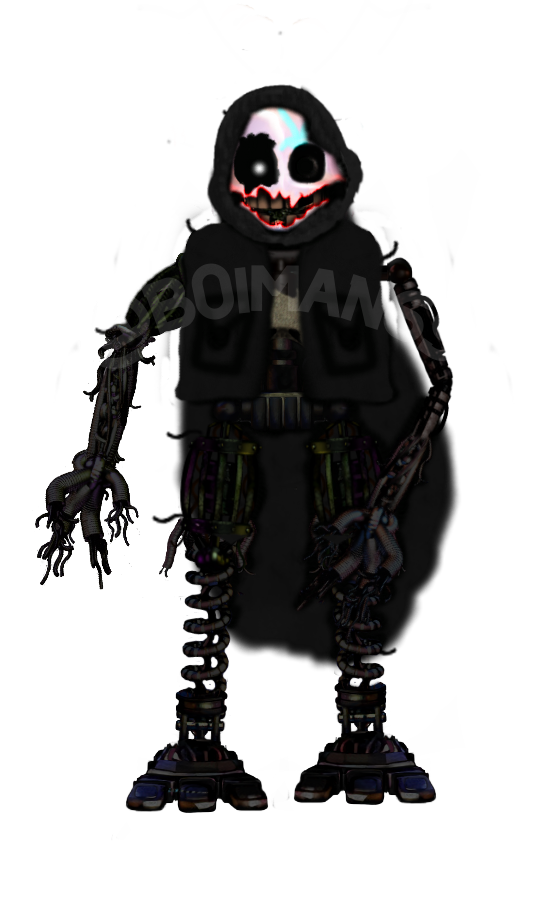 Fixed Withered Foxy (EDIT) by b0iman69 on DeviantArt