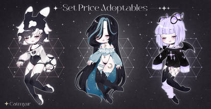 SET PRICE ADOPTABLES 16$