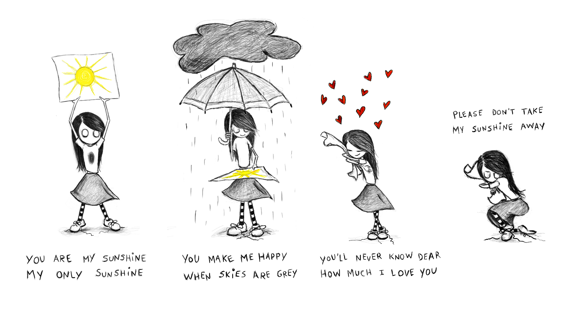 You are my sunshine by ClaireCastle