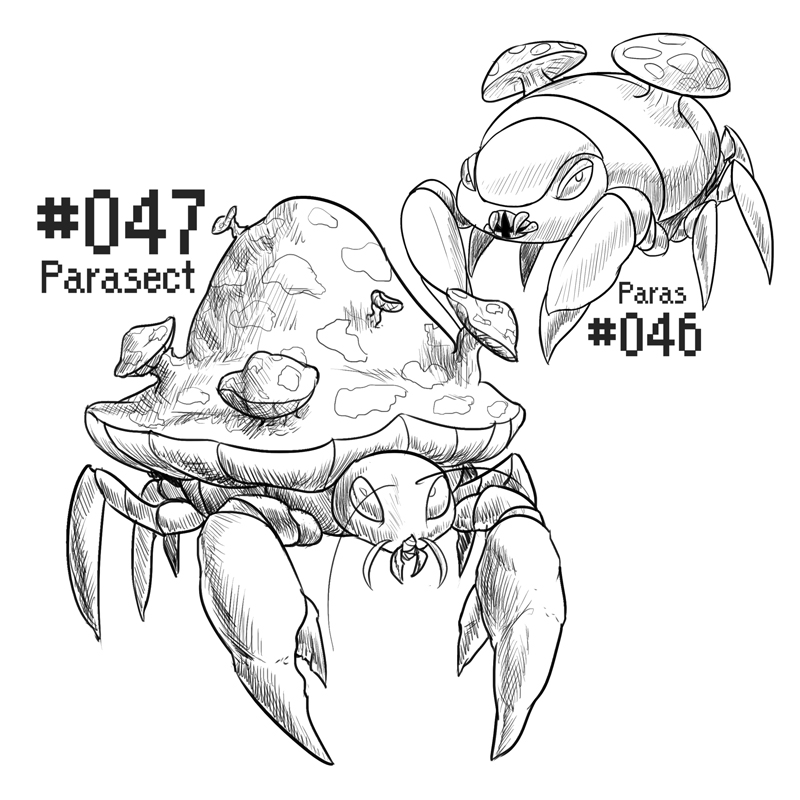 PKMN-A-DAY: Mushrooms