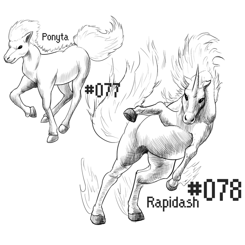 PKMN-A-DAY: Horses