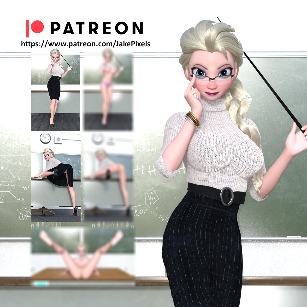 Elsa Sexy Teacher By JakePixels On DeviantArt elsa-sexy-teacher-by-jakepixels-on-deviantart