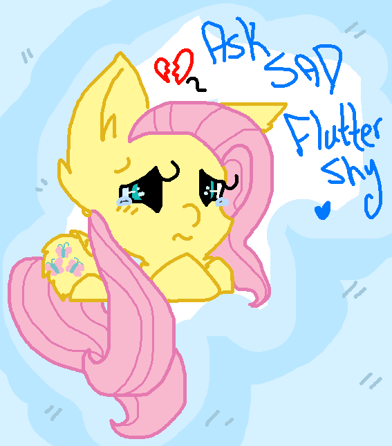 Flutter Sad Ask Sad FlutterShy by snickIett on DeviantArt