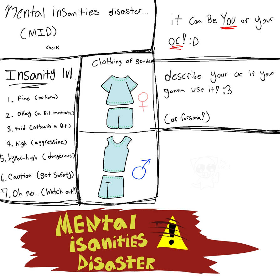 Distorted Insanity Mental Insanity Disaster (MID) by Str4w-b3rry on DeviantArt
