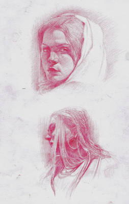 Female Portait sketches