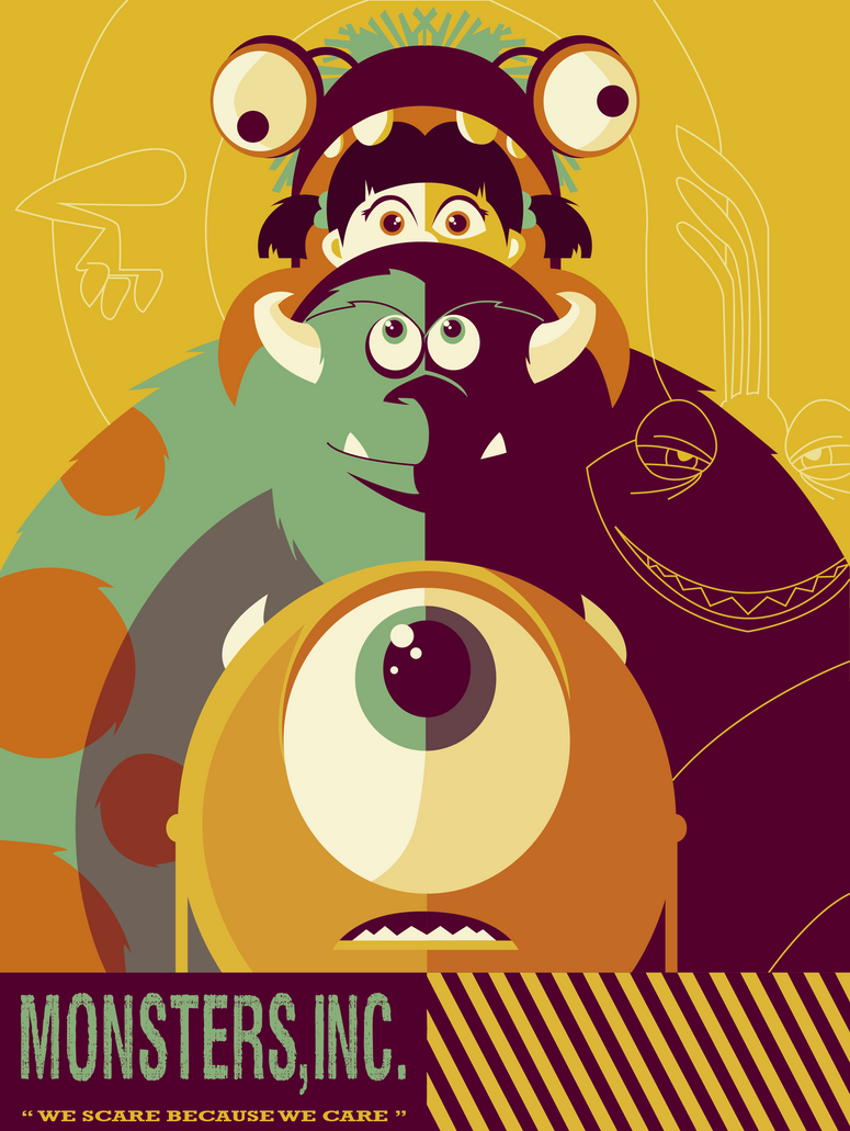 Monsters, Inc. by wasop788 on DeviantArt