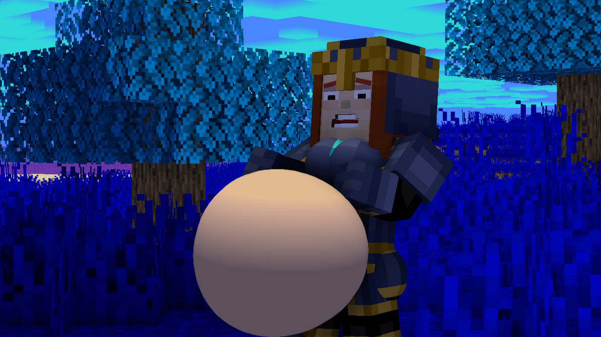 Minecraft Skin Inflation MCSM: Petra's belly expansion by BringSpiderManBack on DeviantArt