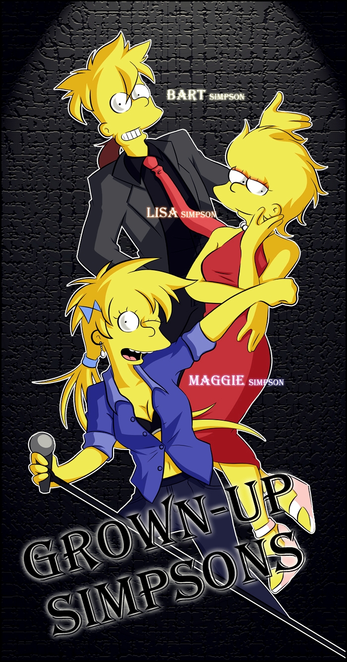 Grown Up Simpsons Bart Lisa Maggie By Matsuri1128 On DeviantArt grown-up-simpsons-bart-lisa-maggie-by-matsuri1128-on-deviantart