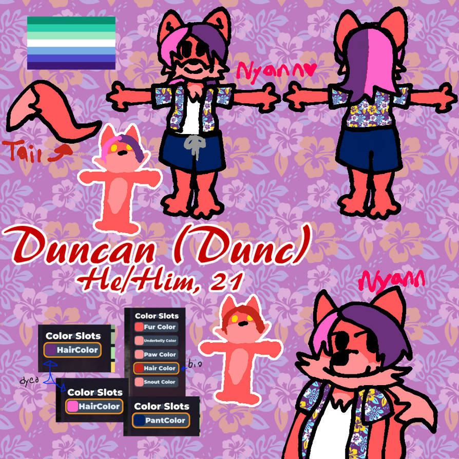 Duncan Roo Deviantart Duncan Ref by nyannyan2009 on DeviantArt