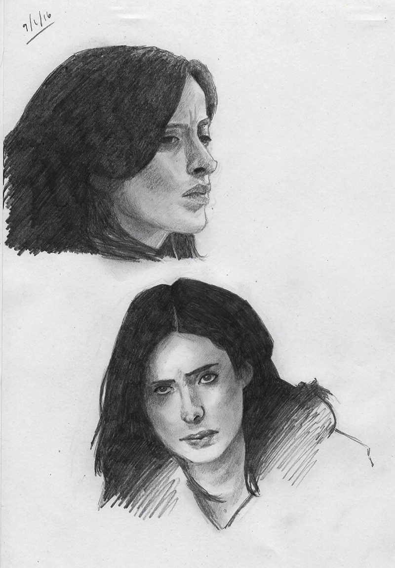 Sketches: Jessica Jones